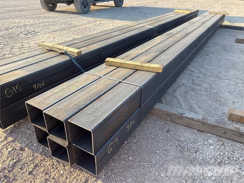  Quantity of (6) 6 in x 6 in x 3/16 in x 20 ft Squa Other components