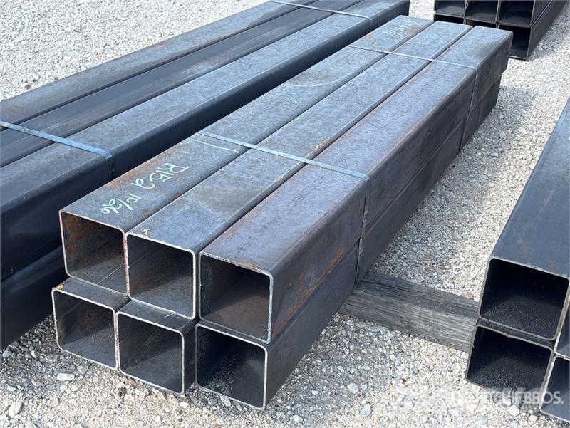 Quantity of (6) 6 in x 6 in x 3/16 in x 6 ft Squar مكونات أخرى