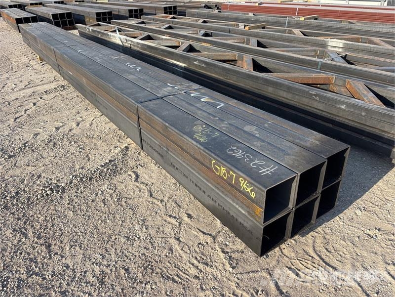 Quantity of (6) 6 in x 6 in x 3/16 in x 20 ft Squa Other components