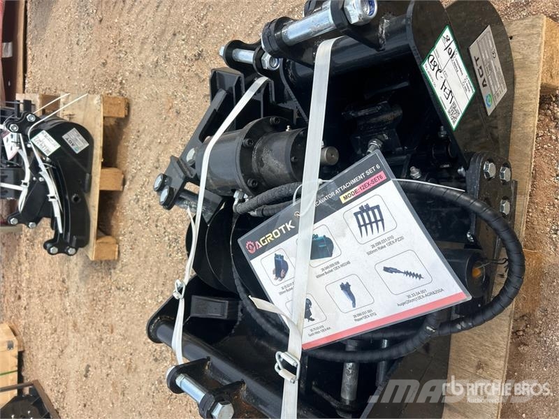  Quantity of (6)  AGT 12EX-SET6 Mini Excavator Atta Otros componentes