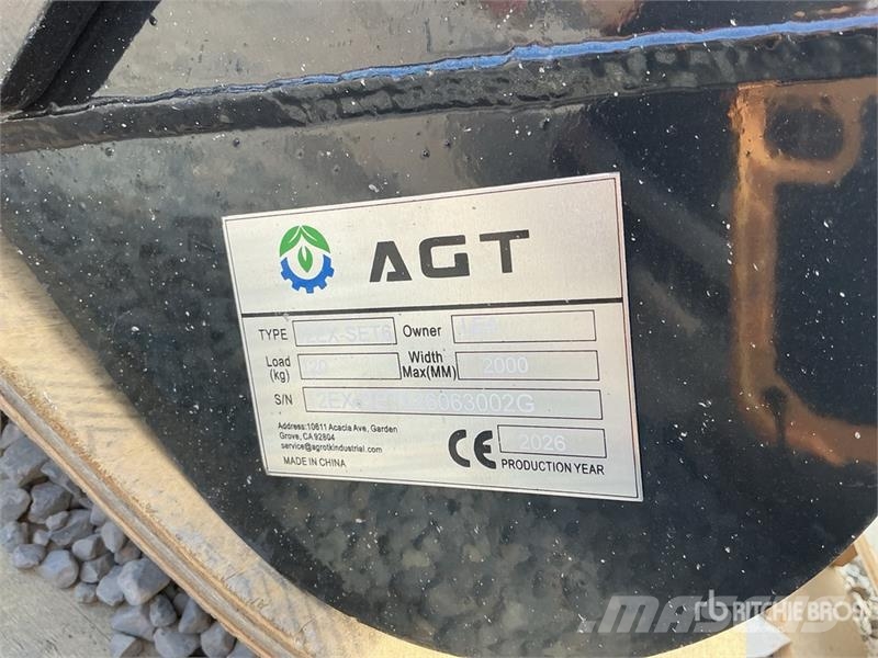  Quantity of (6)  AGT 12EX-SET6 Mini Excavator Atta Outros componentes