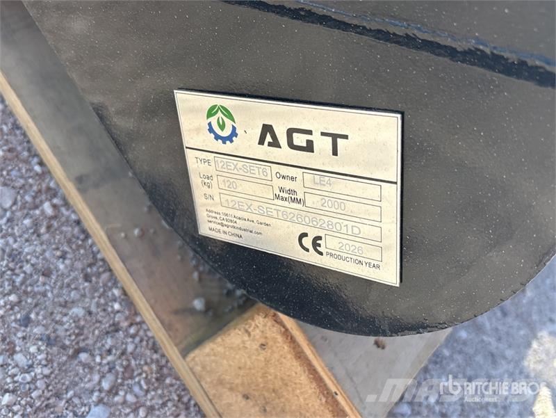  Quantity of (6)  AGT 12EX-SET6 Mini Excavator Atta Other components