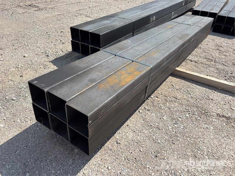 Quantity of 6 in x 6 in x 3/16 in x 10 ft Square T مكونات أخرى