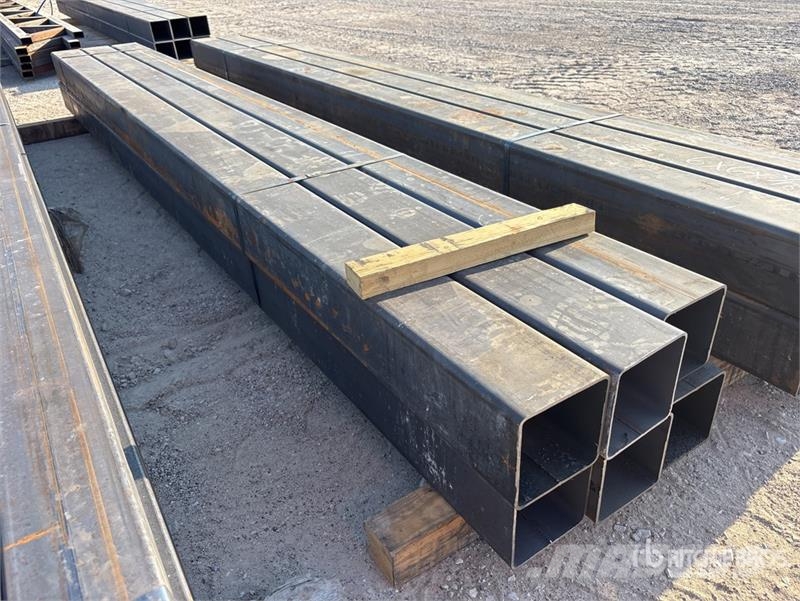 Quantity of 6 in x 6 in x 3/16 in x 12 ft Square T Other components