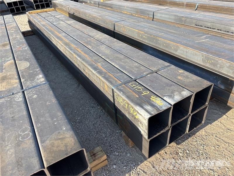 Quantity of 6 in x 6 in x 3/16 in x 12 ft Square T Other components