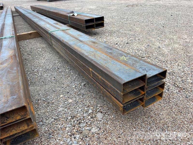 Quantity of (6) Kit Containers 2 in x 5 in x 24 f Vinssit, nostolaitteet ja materiaalinostimet