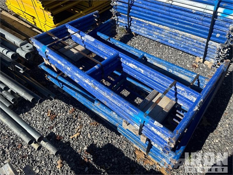 Quantity of (6) Pallets of Scaffolding Gradbeni odri