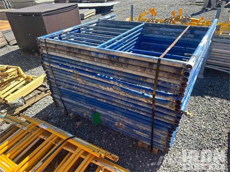 Quantity of (6) Pallets of Scaffolding Gradbeni odri