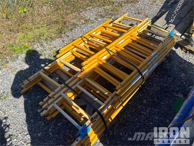 Quantity of (6) Pallets of Scaffolding Gradbeni odri