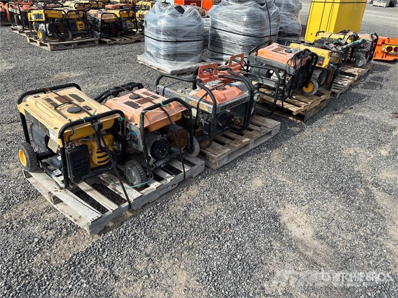  Quantity of (6) Portable Generator Set Other Generators