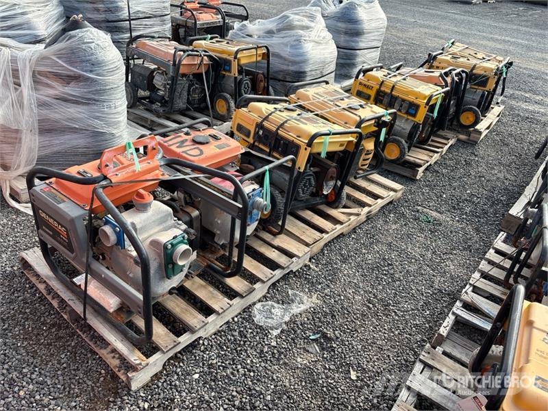 Quantity of (6) Portable Generator Set Other Generators