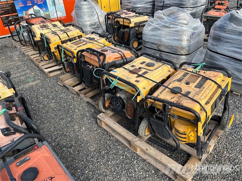 Quantity of (6) Portable Generator Set Other Generators