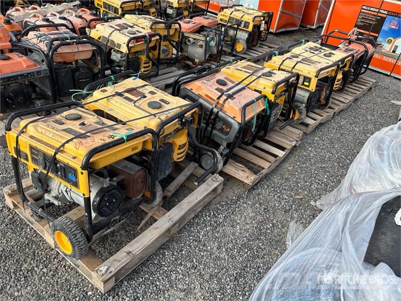 Quantity of (6) Portable Generator Set Other Generators