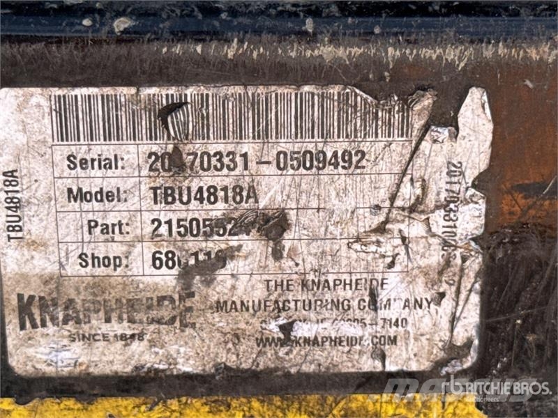 Quantity of (6) Tool Box - Fits Knapheide TBU4818A Gradbeništvo - drugo