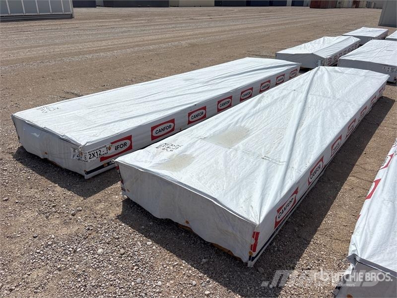 Quantity of (64) 2 in x 12 in x 16 ft SYP #2 Prime Other components