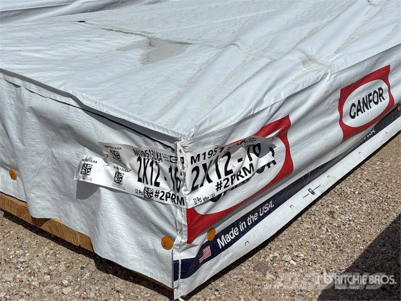  Quantity of (64) 2x12x16 SYP #2 Prime Grade Kiln D Ďalšie komponenty
