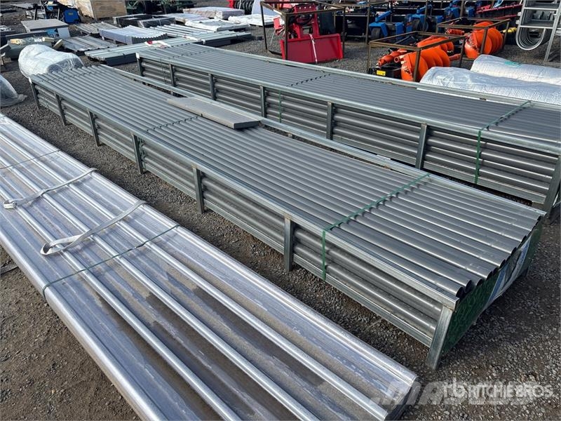 Quantity of (68) 2.48 in x 20 ft Grey UPVC Rigid N Csörlők, emelőberendezések és anyagmozgató liftek