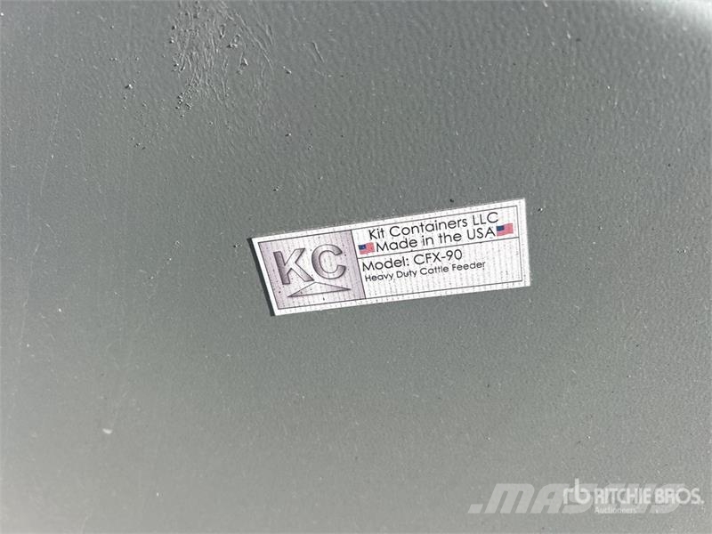 Quantity of (7) Kit Containers CFX-90 Livestock Fe Fütterungsautomaten