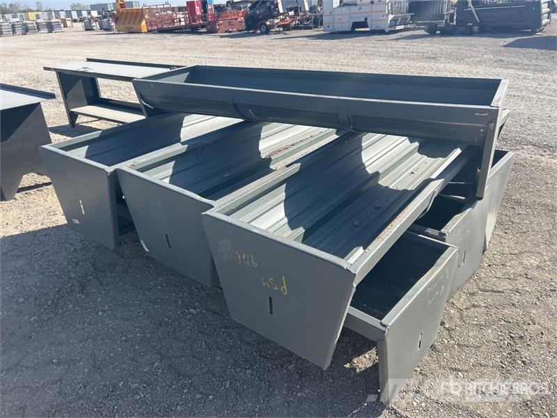 Quantity of (7) Kit Containers CFX-90 Livestock Fe Fütterungsautomaten