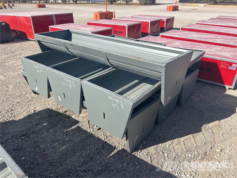 Quantity of (7) Kit Containers CFX-90 Livestock Fe Fütterungsautomaten
