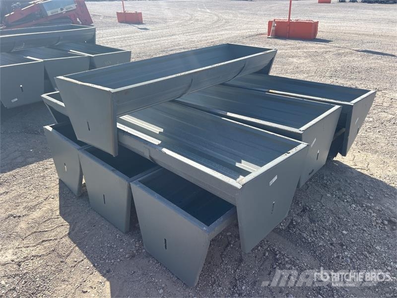 Quantity of (7) Kit Containers CFX-90 Livestock Fe Fütterungsautomaten