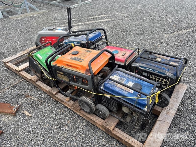 Quantity of (7) Portable Generator Set (Inoperable Інші генератори