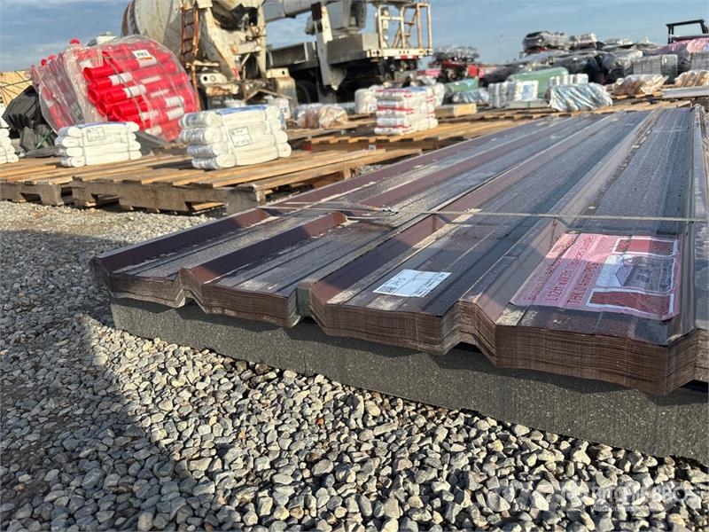  Quantity of (70) 12 ft x 3 ft Corrugated Panels (U Hejsespil, hejseværk og materialelifte