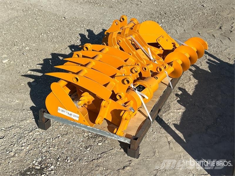 Quantity of (8) GIYI Cat 301 GYA-8 Mini Excavator 其他组件