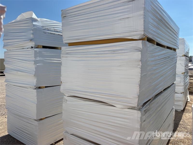 Quantity of (8) Pallets of 96 in x 48 in x 1/2 in Utovorne dizalice, vitla i liftovi za materijal