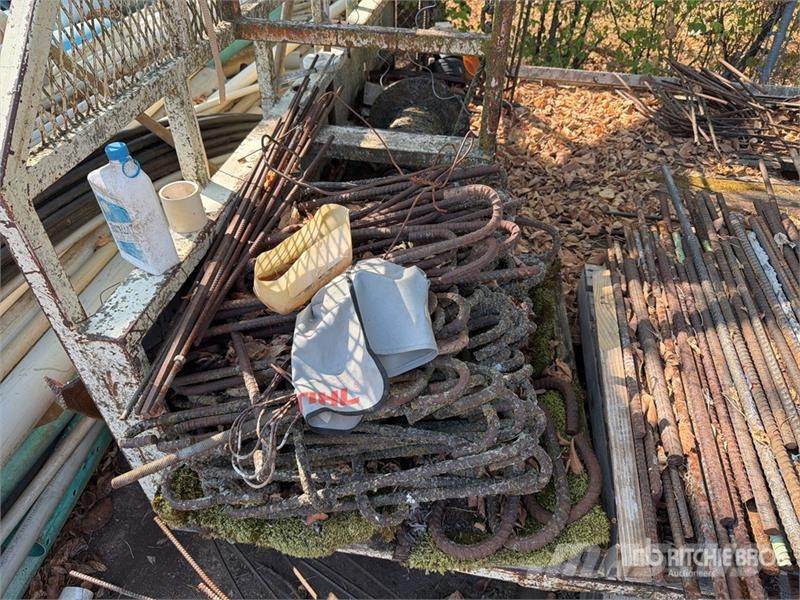 Quantity of (8) Pallets of miscellaneous pre bent 建設機械 - その他