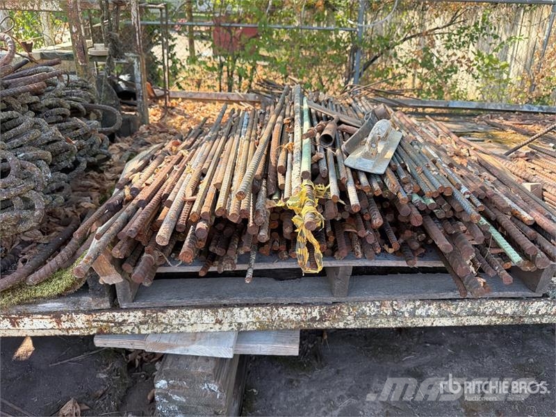 Quantity of (8) Pallets of miscellaneous pre bent 建設機械 - その他