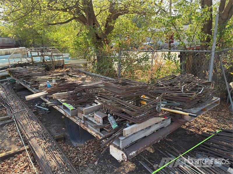 Quantity of (8) Pallets of miscellaneous pre bent 建設機械 - その他