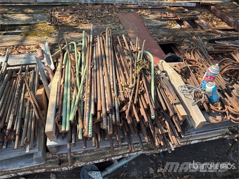 Quantity of (8) Pallets of miscellaneous pre bent 建設機械 - その他