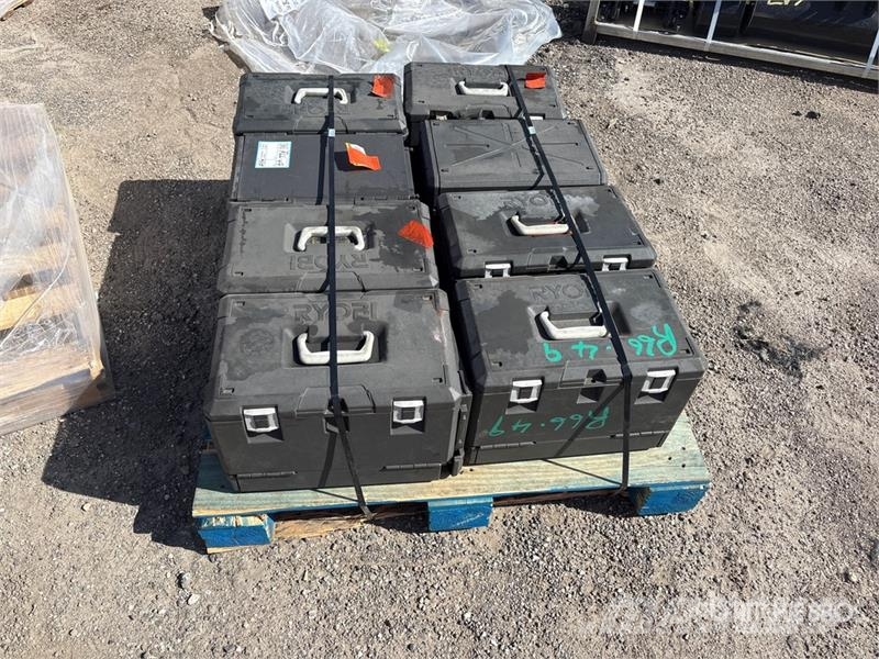 Quantity of (8) Ryobi Chain Saw Motor- og rydningssave