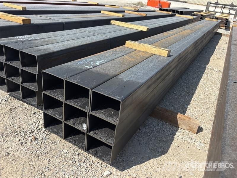  Quantity of (9) 5 in x 4 in x 20 ft 11 GA Rectangl مكونات أخرى