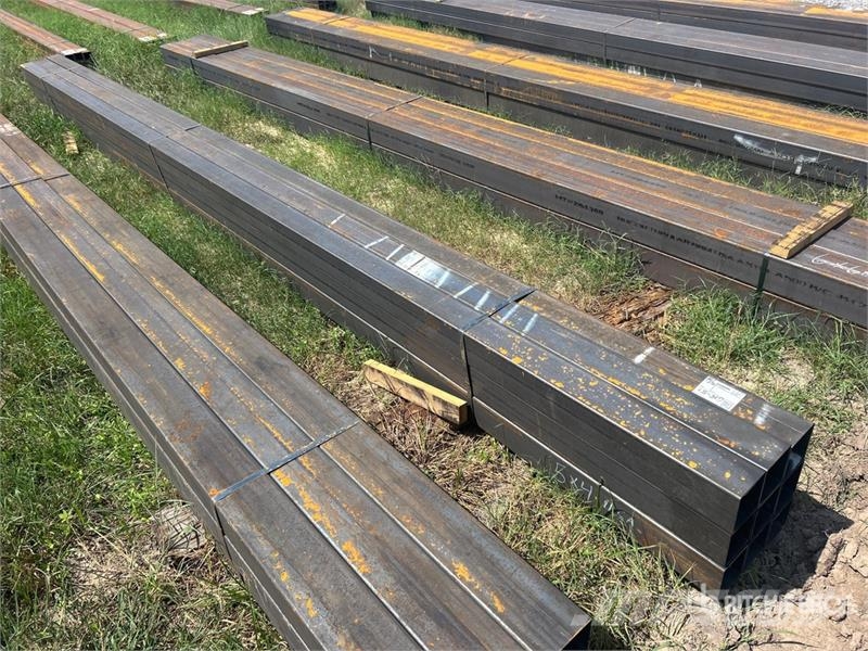  Quantity of (9) 5 in x 4 in x 20 ft Rectangle Tubi Other components