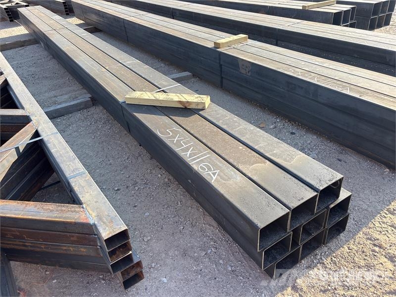  Quantity of (9) 5 in x 4 in x 20 ft 11 GA Square T Other components
