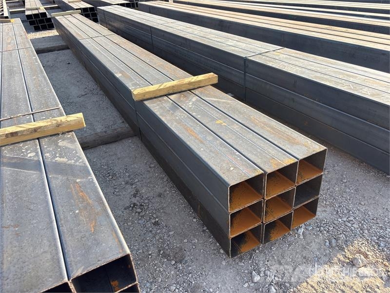 Quantity of (9) 5 in x 4 in x 19 ft 11 GA Rectangl Other components