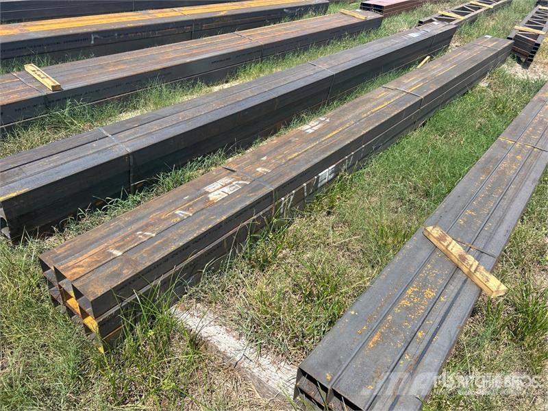 Quantity of (9) 5 in x 4 in x 20 ft Rectangle Tubi Other components