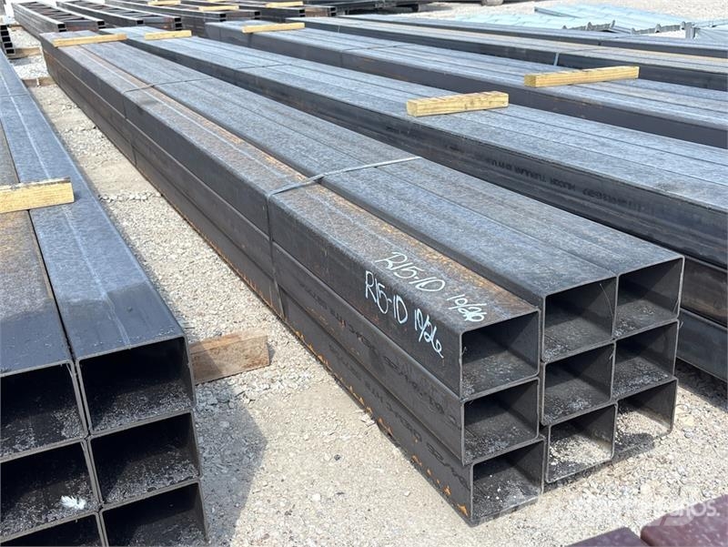 Quantity of (9) 5 in x 4 in x 20 ft 11 GA Rectangl مكونات أخرى