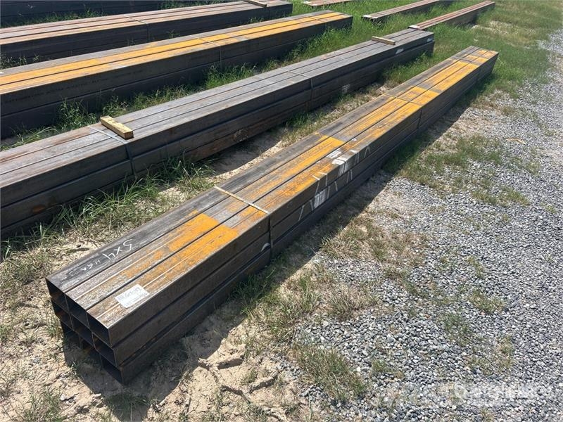  Quantity of (9) 5 in x 4 in x 20 ft Rectangle Tubi Other components