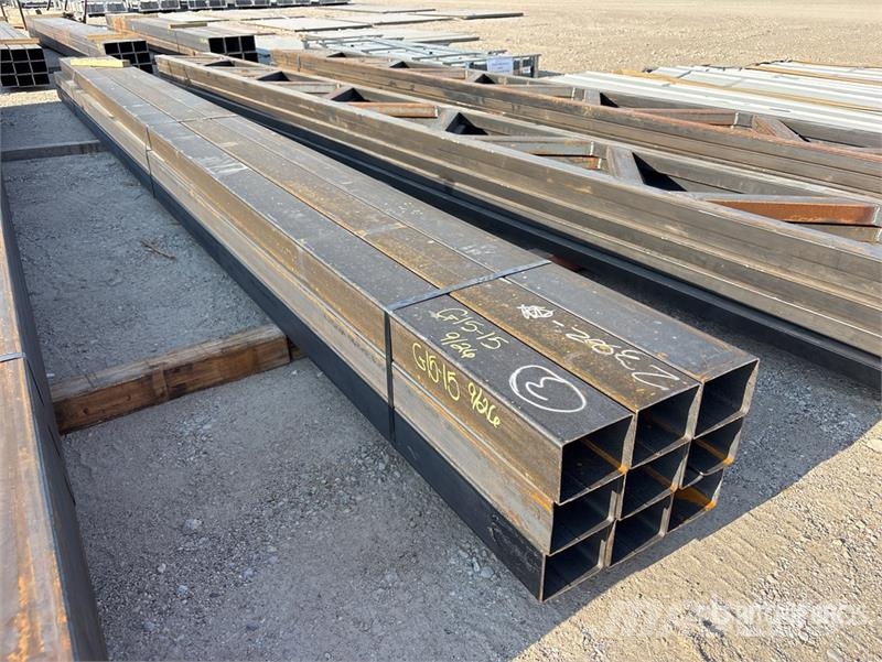  Quantity of (9) 5 in x 4 in x 20 ft 11 GA Square T Other components