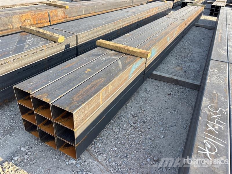 Quantity of (9) 5 in x 4 in x 19 ft 11 GA Rectangl Other components