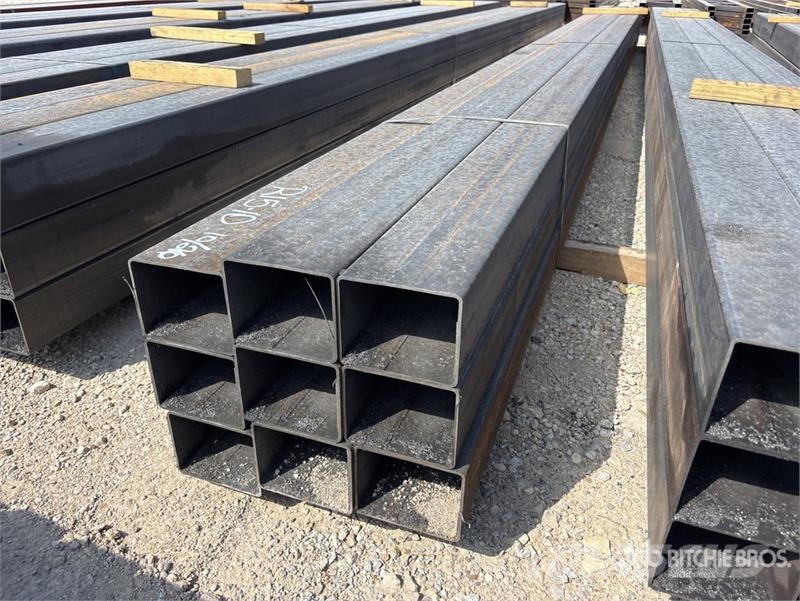 Quantity of (9) 5 in x 4 in x 20 ft 11 GA Rectangl مكونات أخرى