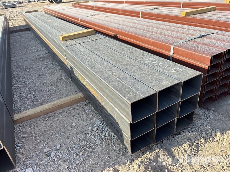  Quantity of (9) 5 in x 4 in x 20 ft 11 GA Rectangl Drugi deli