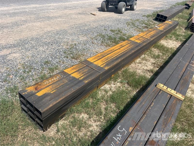  Quantity of (9) 5 in x 4 in x 20 ft Rectangle Tubi Other components
