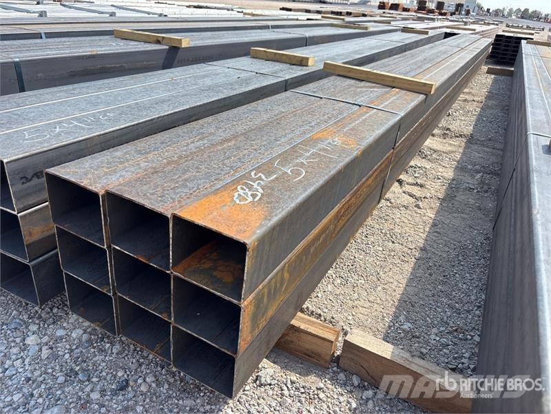 Quantity of (9) 5 in x 4 in x 20 ft 11 GA Rectangl مكونات أخرى