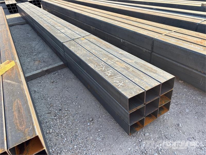 Quantity of (9) 5 in x 4 in x 19 ft 11 GA Rectangl Other components
