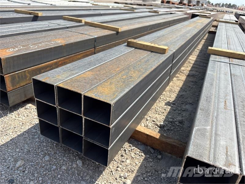  Quantity of (9) 5 in x 4 in x 20 ft 11 GA Rectangl مكونات أخرى