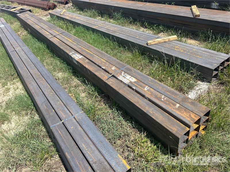 Quantity of (9) 5 in x 4 in x 20 ft Rectangle Tubi Other components